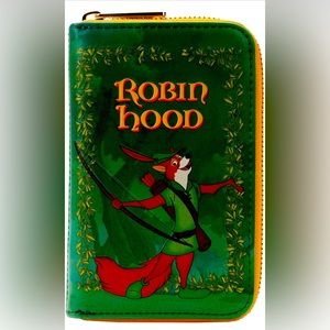 Robin Hood Book Zip Around Wallet